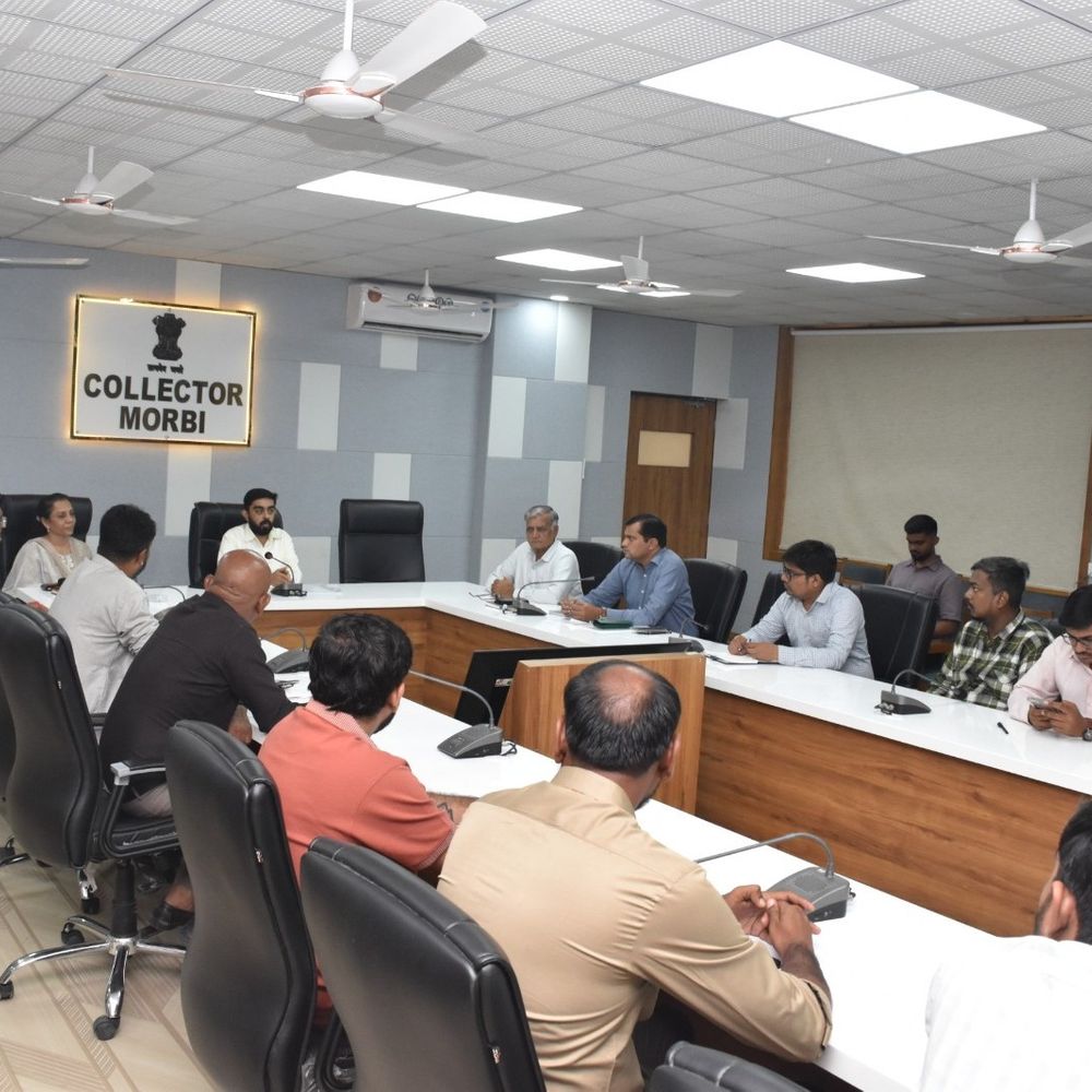 મોરબી-વાંકાનેર વિકાસ યોજના માટે સ્ટેકહોલ્ડર બેઠક યોજાઈ:કલેક્ટર સ્વપ્નિલ ખરેના અધ્યક્ષસ્થાને વિવિધ મુદ્દાઓ પર ચર્ચા થઈ