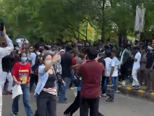 Thousands Protest in Delhi Over Police Brutality and Democratic Rights