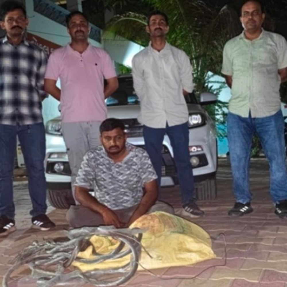 જખૌ કોપર વાયર ચોરીનો ભેદ ઉકેલાયો:LCBએ આરોપીને કાર અને મુદ્દામાલ સાથે ઝડપ્યો