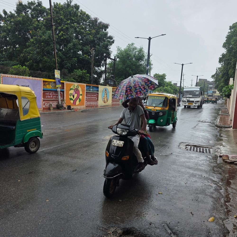 સાબરકાંઠામાં 24 કલાકમાં સર્વત્ર વરસાદ:આજે ચાર તાલુકામાં નોંધાયો, ત્રણ જળાશયમાં પાણીની આવક