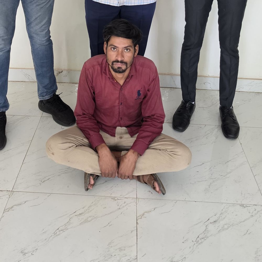 પ્રાણી-પક્ષીની હત્યા કરી ત્રિપુટીએ માંસ રાંધીને ખાધું:પિતા-પુત્ર સહિત ત્રણમાંથી એક પાલનપુરના આબુ રોડથી ઝડપાયો, આરોપી સેક્ટર-21 પોલીસના હવાલે
