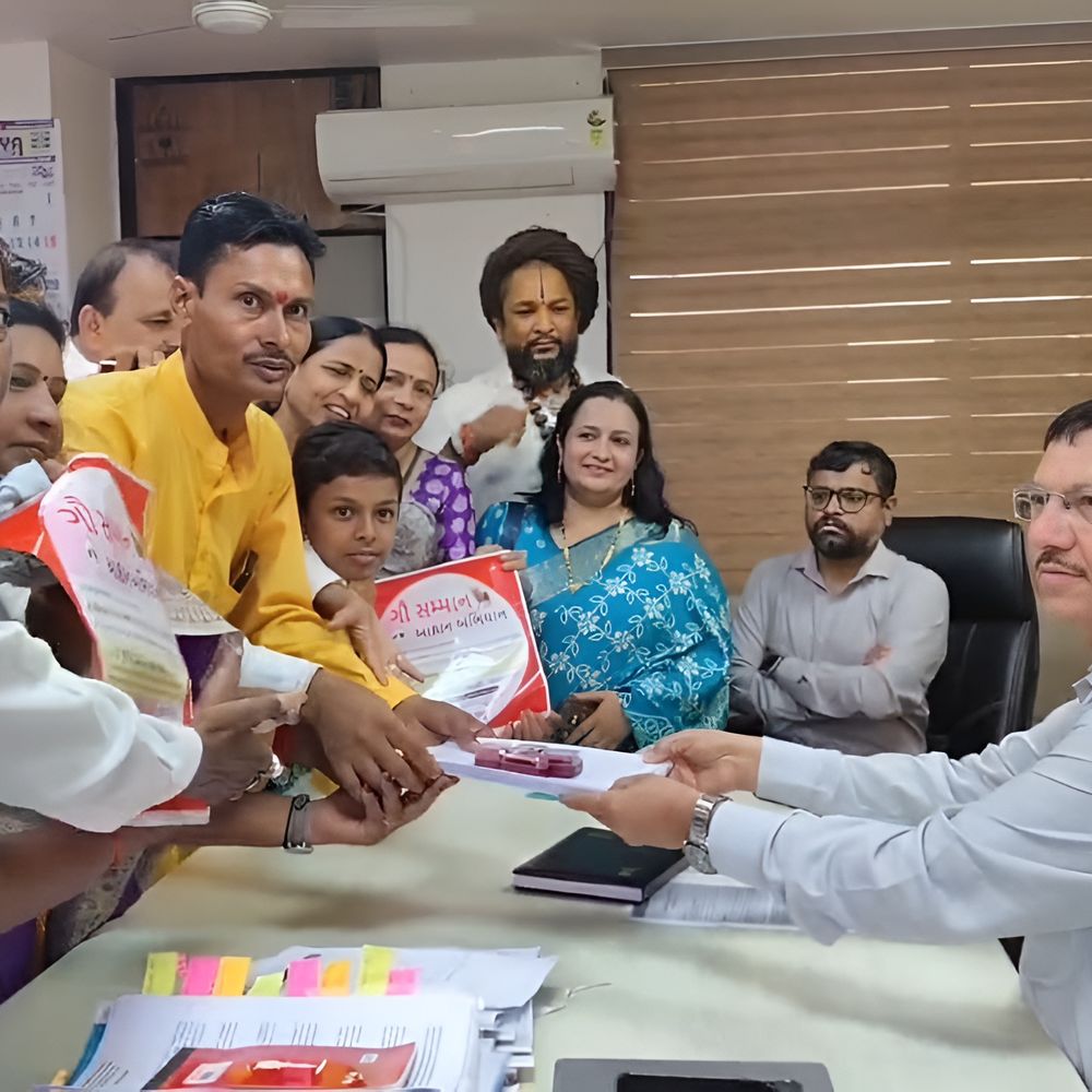 છોટાઉદેપુરમાં ગૌમાતાને ‘રાષ્ટ્રમાતા’ જાહેર કરવાની માગ સાથે રેલી