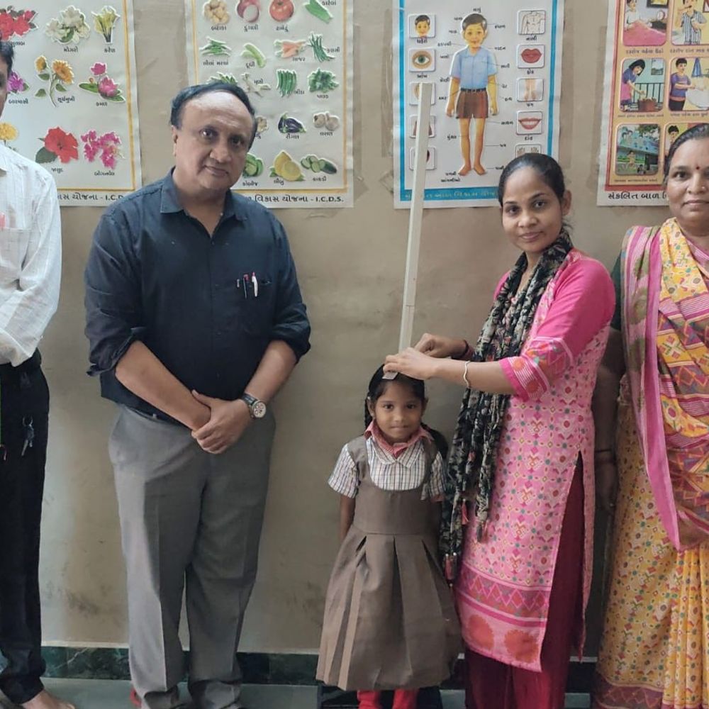 દાહોદમાં આંગણવાડીઓની તપાસ:જિલ્લા પ્રોગ્રામ ઓફિસરે બાળકોની સુવિધાઓ, આહાર, શિક્ષણનું નિરીક્ષણ કર્યું