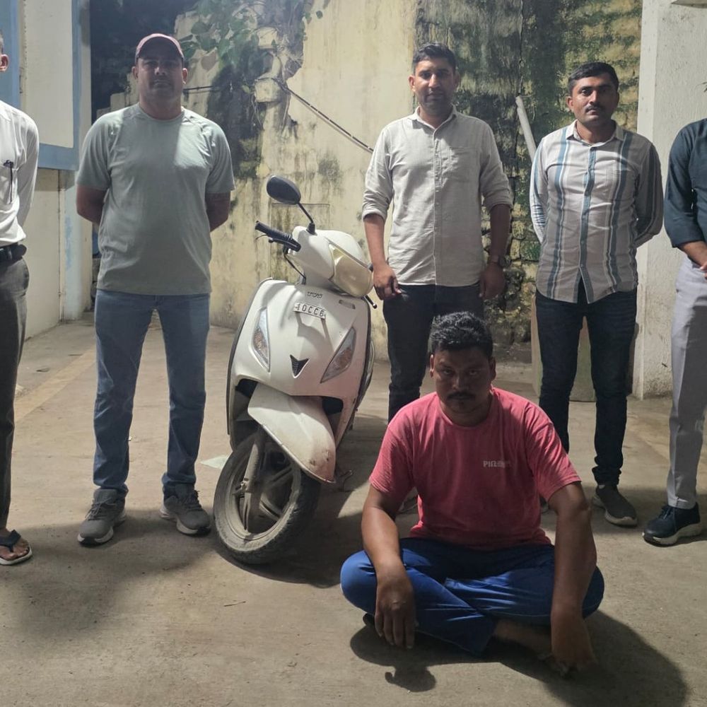જામનગરથી ચોરાયેલી મોપેડ વેરાવળમાંથી મળી, એક શખસ ઝડપાયો:ગીર સોમનાથ LCBએ રૂ. 20 હજારની મોપેડ કબજે લીધી, ગુનો ડિટેક્ટ