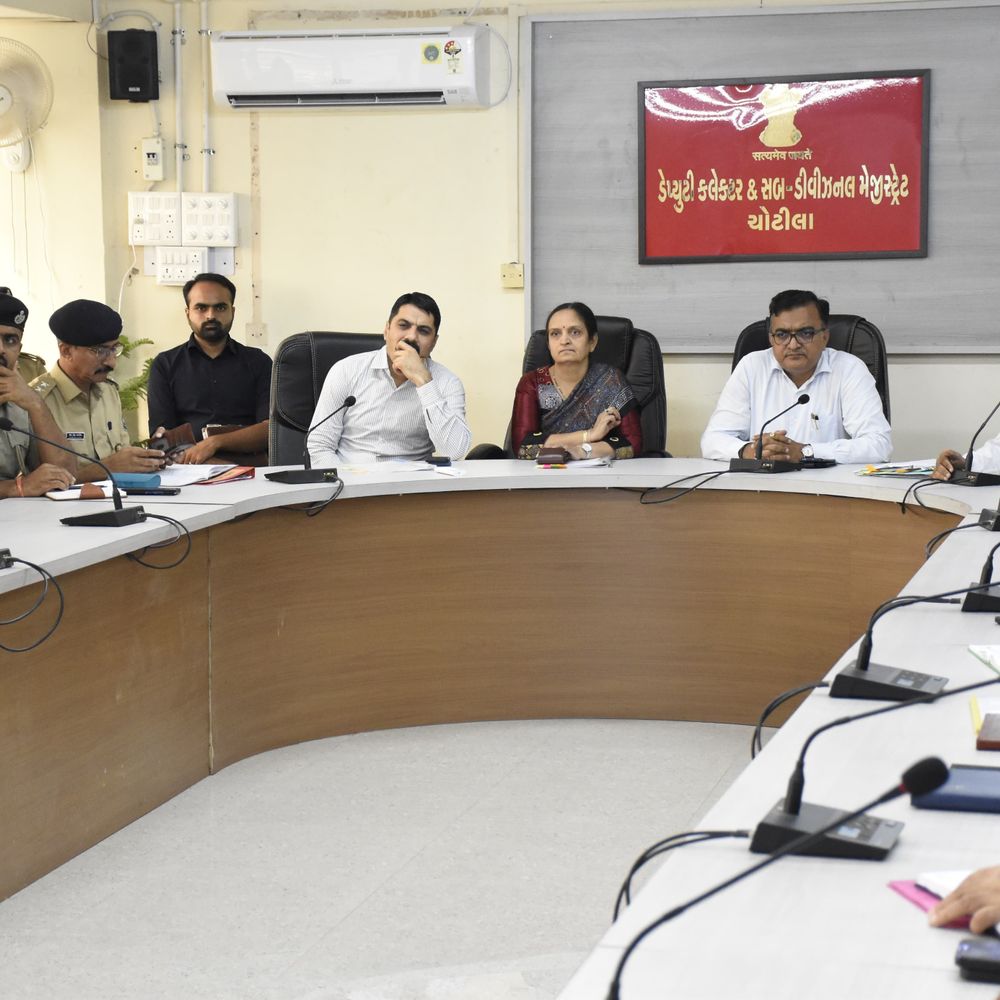 તરણેતરના મેળાની તૈયારીઓ શરૂ:કલેક્ટરની અધ્યક્ષતામાં બેઠક મળી; વિભાગોને નિર્દેશ આપ્યા;14 થી 16 સપ્ટેમ્બર દરમિયાન મેળો યોજાશે