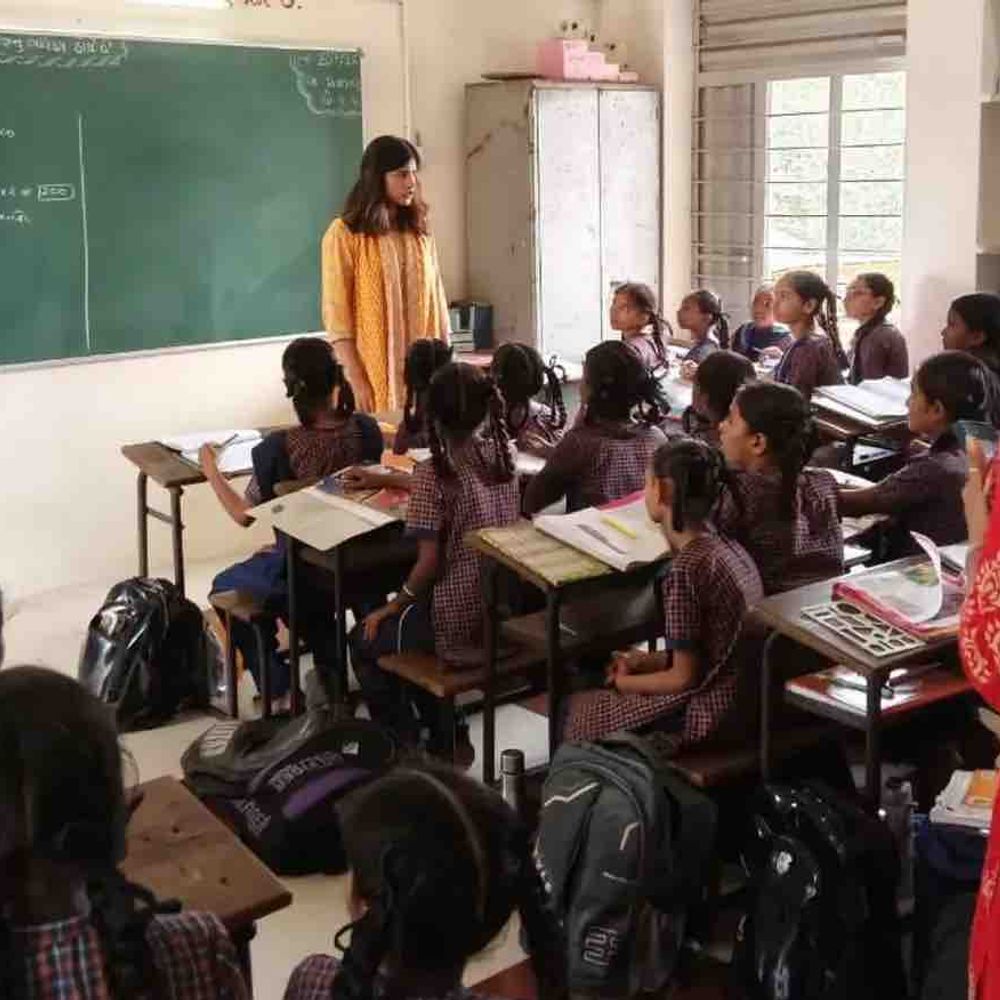 DDO ની પડાણા ગામમાં આચિંતી મુલાકાત:આંગણવાડી અને શાળામાં ગુણવત્તા ચકાસાઈ