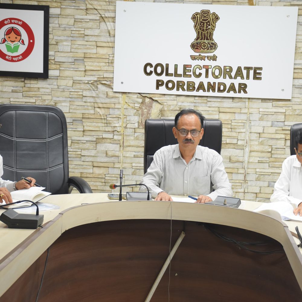 પોરબંદરમાં ભારે વરસાદની આગાહી:બિનજરૂરી બહાર ન નીકળવા અને જોખમી સ્થળોથી દૂર રહેવા કલેકટરની અપીલ