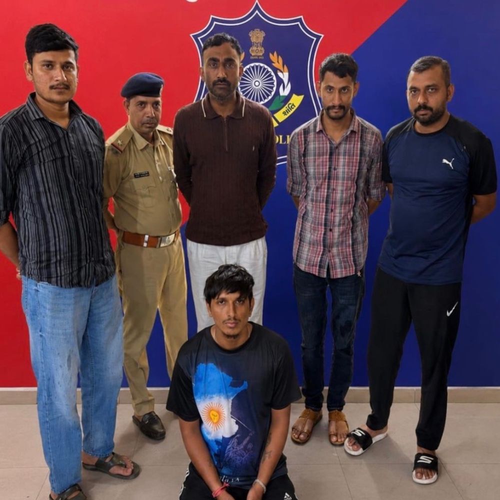 પોક્સો-બળાત્કારનો ફરાર આરોપી દમણથી ઝડપાયો:સ્વિગી ડિલિવરી બોય બનીને ફરતો સાગર વાસપુડા જેલભેગો, સગીરાનું અપહરણ કરી આચર્યું દુષ્કર્મ'તું