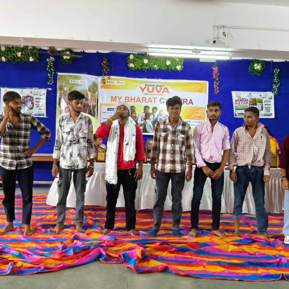 કાકણપુર કોલેજમાં નશામુક્તિ કાર્યક્રમ યોજાયો:'વિકસિત ભારત' માટે યુવાનોએ નશામુક્તિના શપથ લીધા