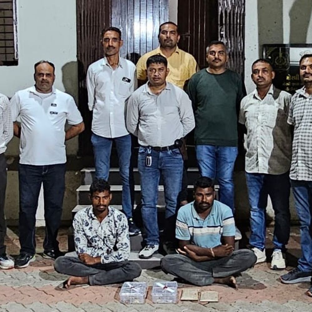 આંદરણા ચોરીનો ભેદ ઉકેલાયો, બે આરોપી ઝડપાયા:મોરબી LCBએ ₹4.53 લાખનો મુદ્દામાલ કબજે કર્યો, ત્રણ ફરાર