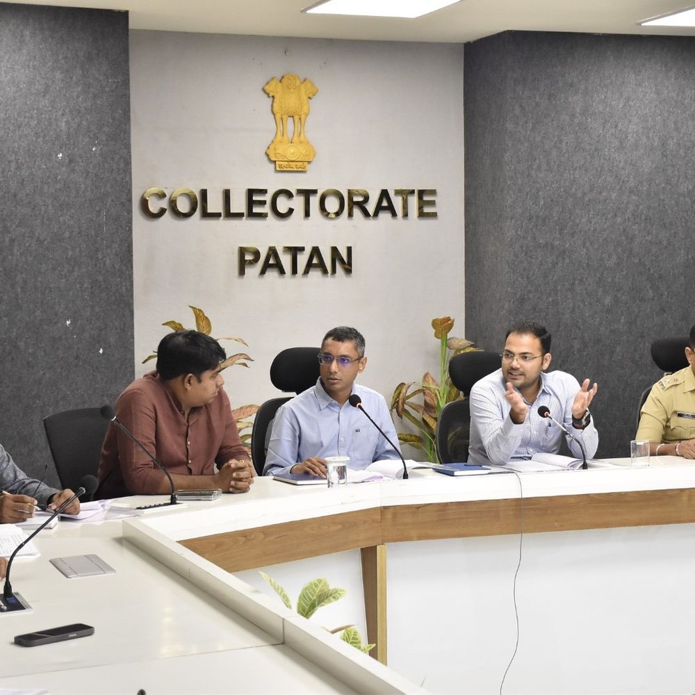 પાટણમાં 13 ઓગસ્ટે જિલ્લા કક્ષાની તિરંગા યાત્રા યોજાશે:આયોજન અંગે કલેક્ટરની અધ્યક્ષતામાં આયોજન બેઠક યોજાઈ, વિવિધ વિભાગોને સોંપાઈ જવાબદારીઓ