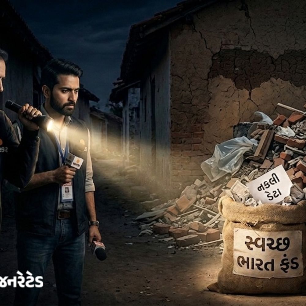 ગુજરાતમાં 5100 કરોડ રૂપિયાનું સ્વચ્છતા કૌભાંડ: ખોટા ફોટો, આંકડા અને કામગીરીનો પર્દાફાશ