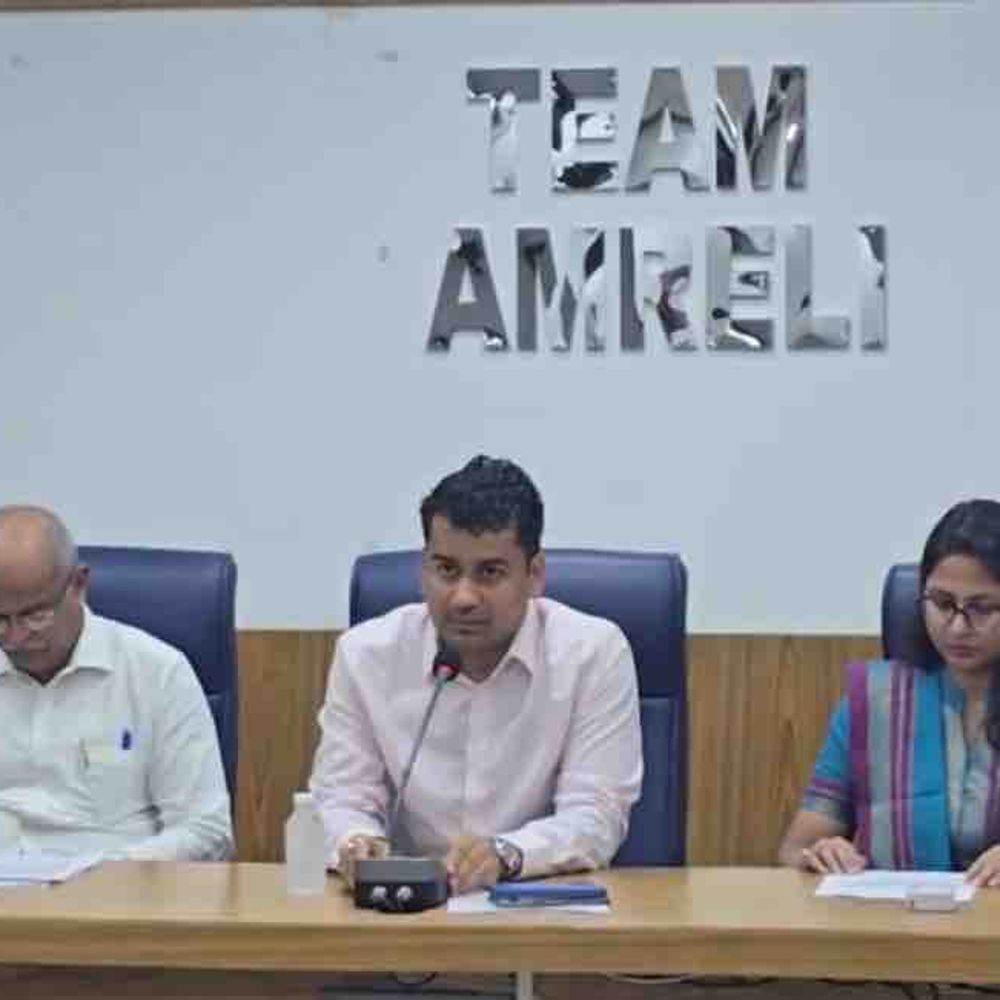 અમરેલીમાં 80મા સ્વાતંત્ર્ય પર્વની રાજ્ય કક્ષાની ઉજવણી:મુખ્યમંત્રીની હાજરીમાં 5000 લોકો જોડાશે; કલેક્ટરે કાર્યક્રમની વિગતો આપી