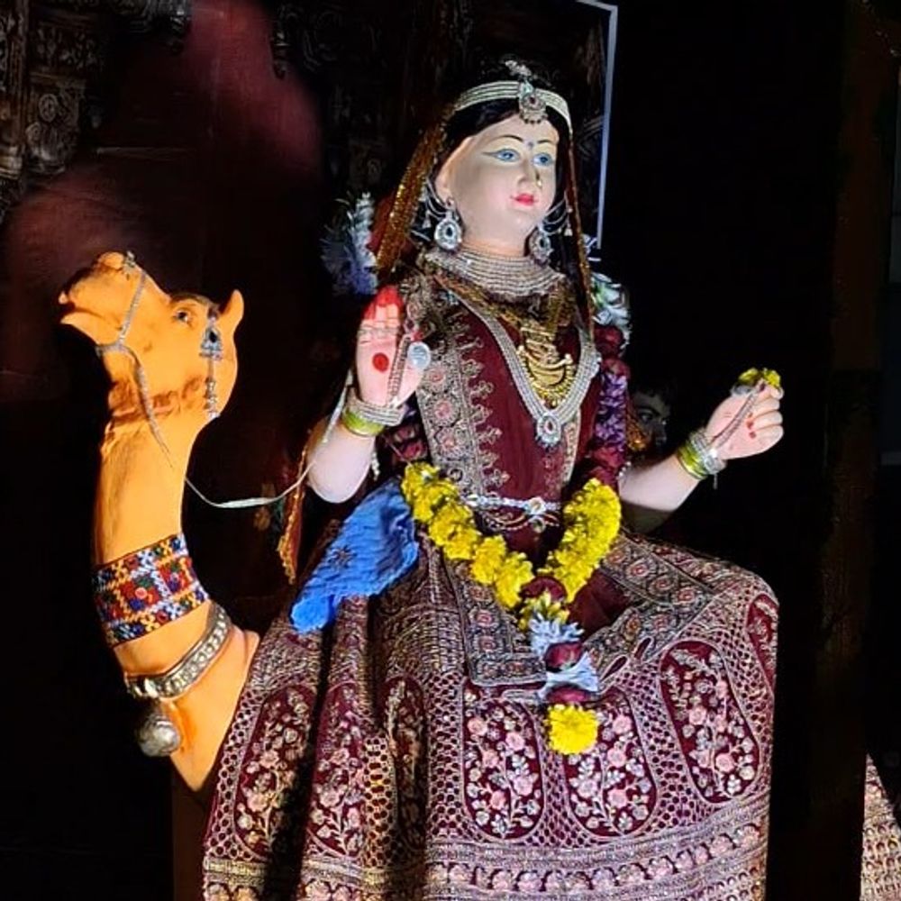વલસાડમાં દશામાંની પ્રતિમાનું આગમન:દિવાસાના દિવસે થશે સ્થાપના, 10 દિવસ ચાલશે પર્વ