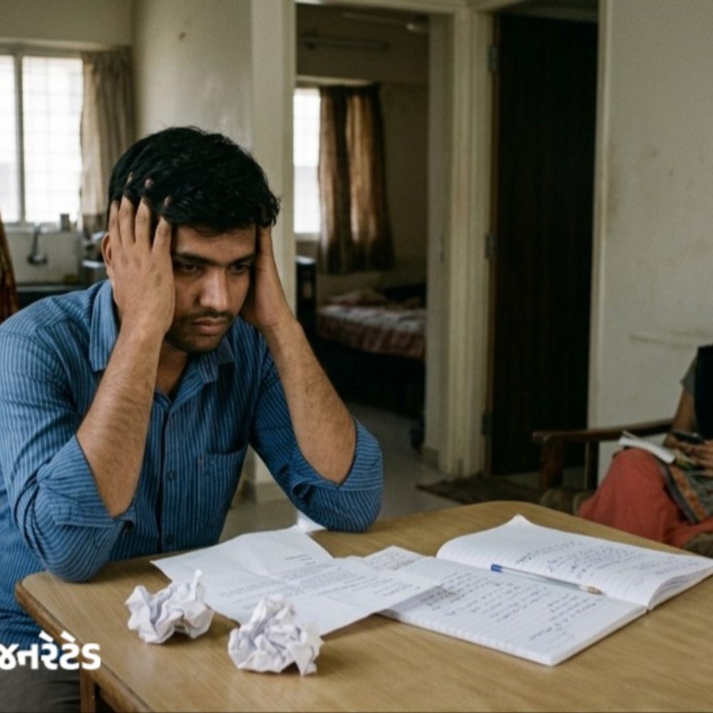 'હું નકામો બની ગયો છું, માતા-બહેન પર બોજ છું':સુરતમાં 22 વર્ષીય કમ્પ્યુટર એન્જિનિયરનો આપઘાત, ઇન્ટરવ્યૂ આપ્યા પણ નોકરી ન મળતા સુસાઇડ નોટ લખી જીવન ટૂંકાવ્યું