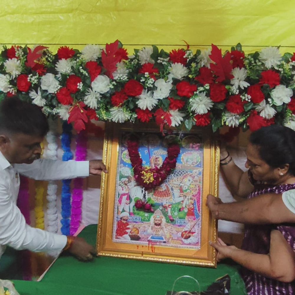 આંબાપુરામાં રામદેવપીર સેવા કેમ્પનો સાતમા વર્ષે શુભારંભ:રણુજા જતા પદયાત્રીઓ માટે કેમ્પ ખુલ્લો મુકાયો