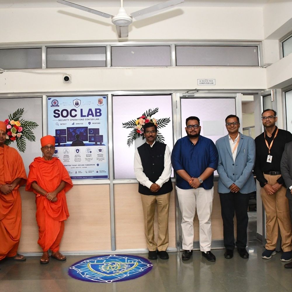 NSIT-IFSCS જેતલપુર ખાતે શૈક્ષણિક સત્ર 2026નો ભવ્ય પ્રારંભ:આધુનિક 'સિક્યુરિટી ઓપરેશન્સ સેન્ટર' (SOC) લેબનું ઉદ્ઘાટન કરાયું