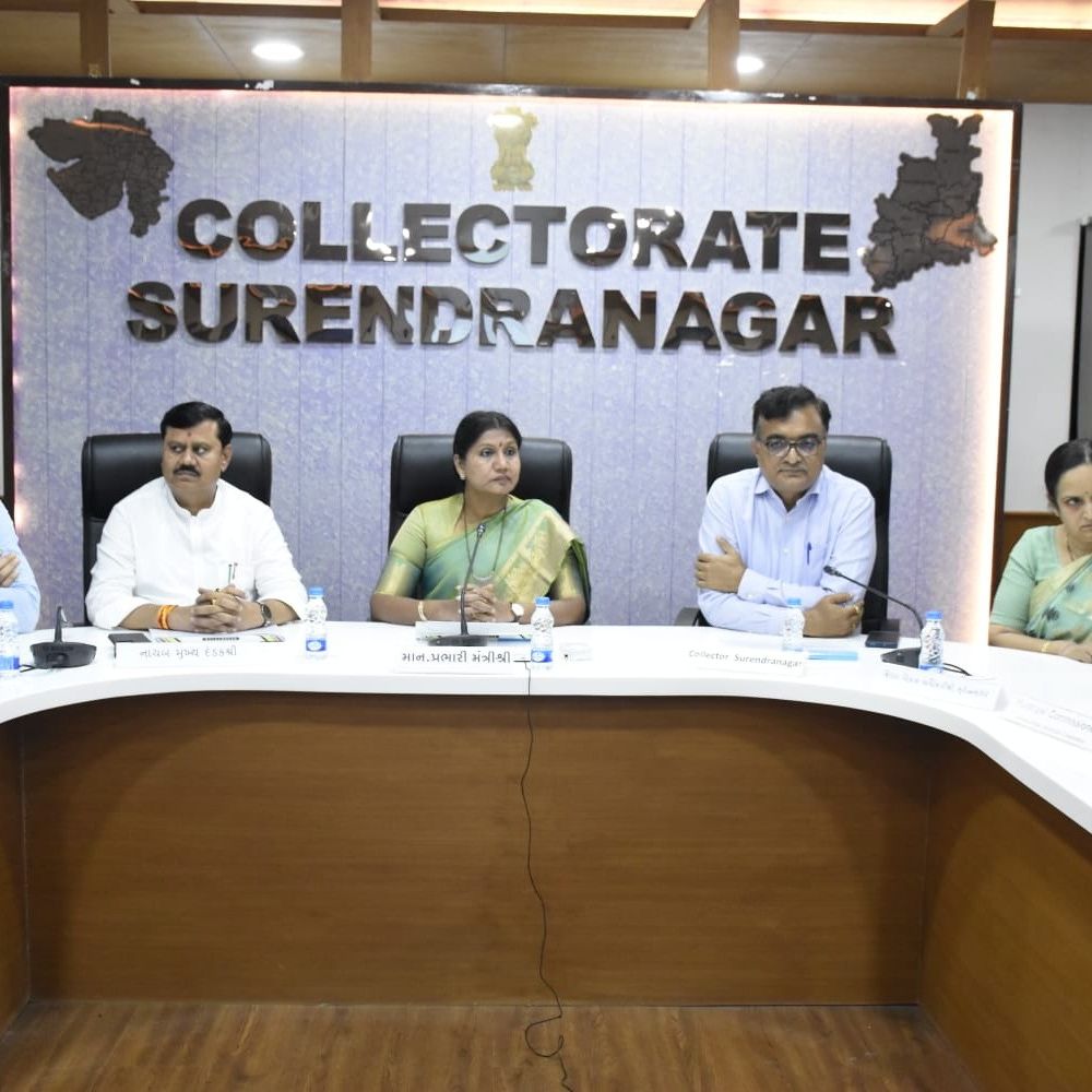 પ્રભારી મંત્રી દર્શનાબેન વાઘેલાની અધ્યક્ષતામાં સમીક્ષા બેઠક યોજાઈ:આરોગ્ય, શિક્ષણ, સમાજ કલ્યાણ યોજનાઓ છેવાડા સુધી પહોંચાડવા અનુરોધ