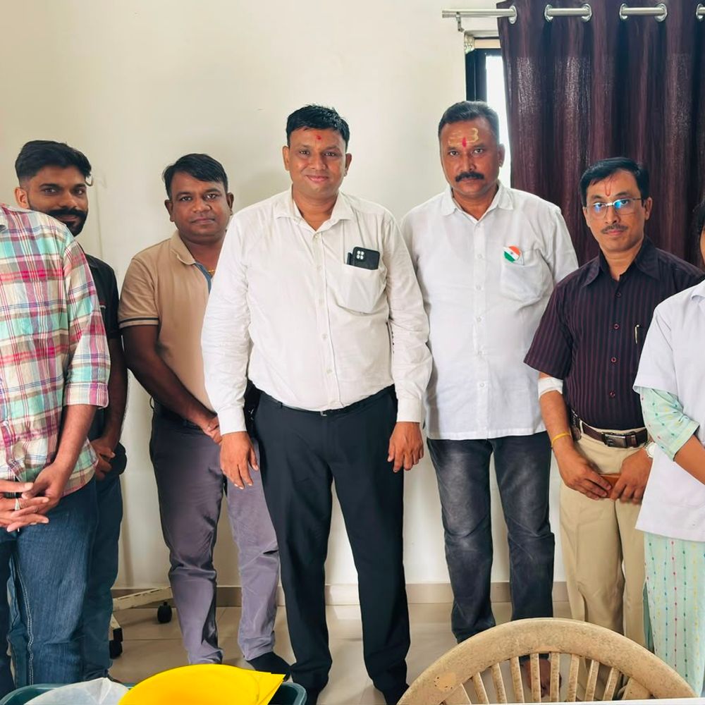 નારી રક્ષા સેનાએ વડોદરામાં રક્તદાન કેમ્પ યોજ્યો:80મા સ્વાતંત્ર્ય દિવસે ધ્વનિ બ્લડ બેંકના સહયોગથી આયોજન