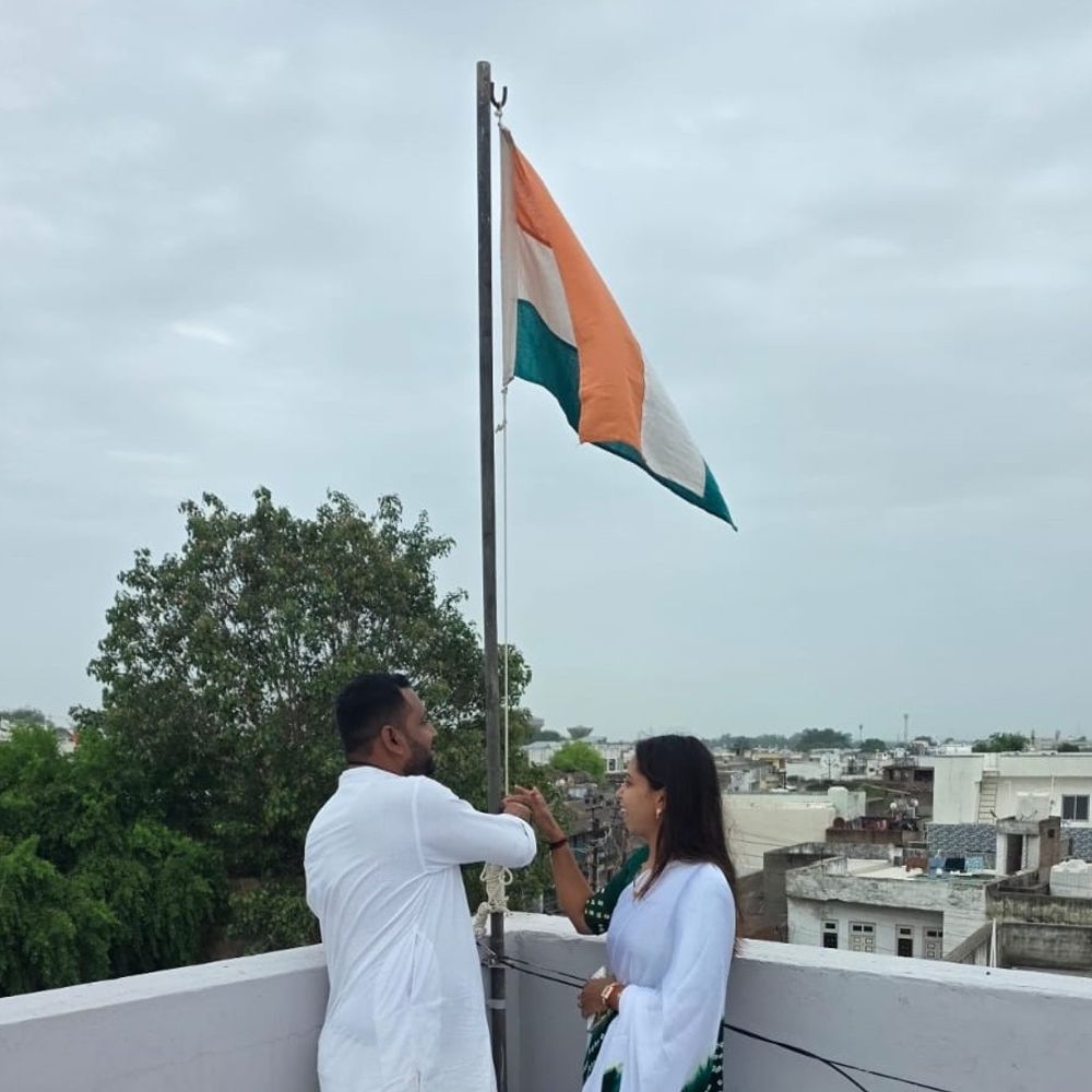 વઢવાણ વોરા મસ્જિદમાં 80મો સ્વતંત્રતા દિવસ ઉજવાયો:જનાબ અમીલસાહેબના હસ્તે ધ્વજવંદન કરાયું, રેલી પણ યોજાઈ