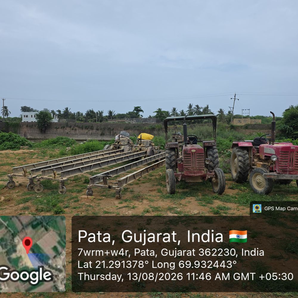 પોરબંદરના પાતા-ગોરસર ગામે ખનીજ ચોરી પર તવાઈ