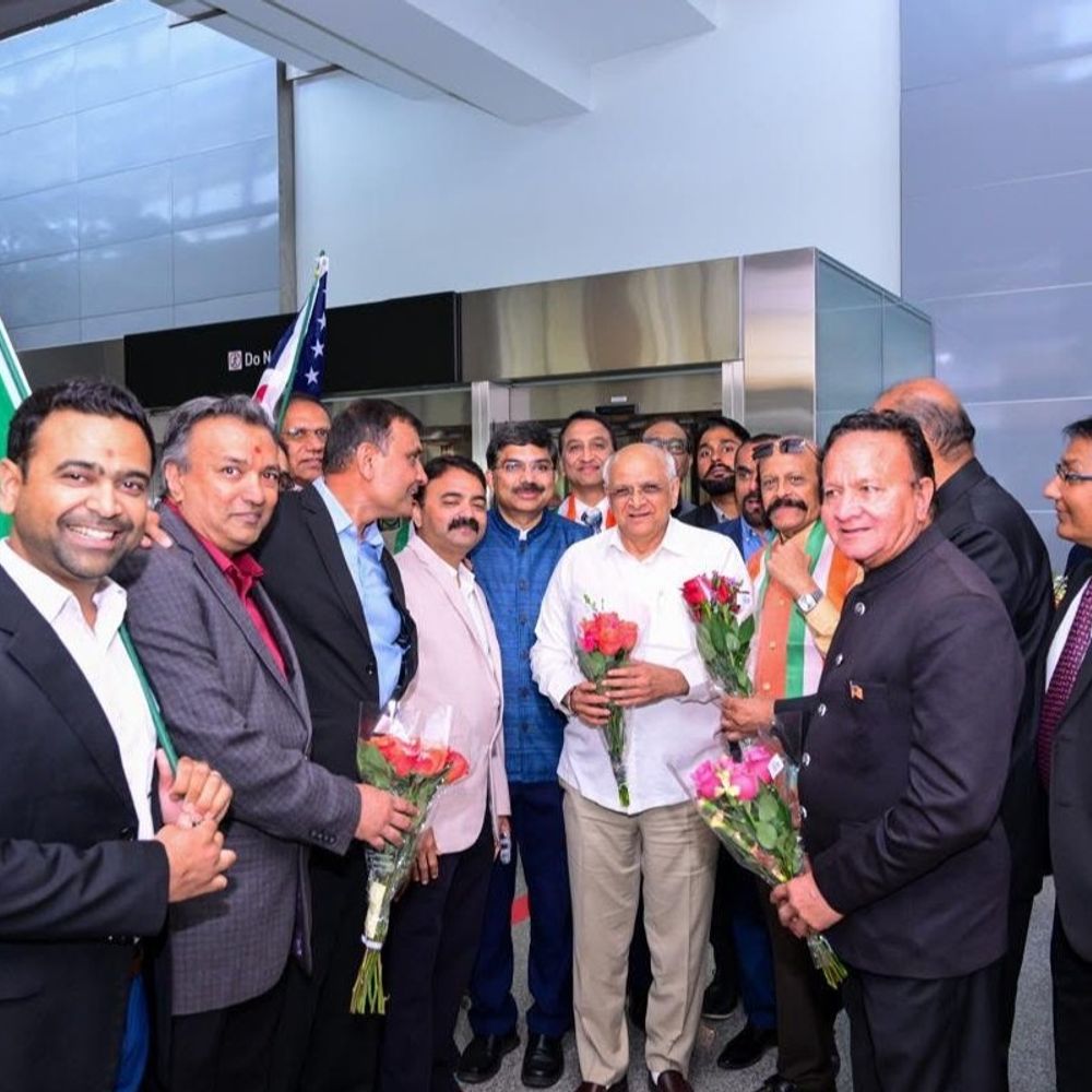 અમેરિકામાં CM ભૂપેન્દ્ર પટેલનો રોકાણકારો સાથે સંવાદ:ધોલેરા SIR અને GIFT સિટીમાં રોકાણ કરવા આમંત્રણ; સાન ફ્રાન્સિસ્કોમાં ભારતીય સમુદાય દ્વારા ભવ્ય સન્માન