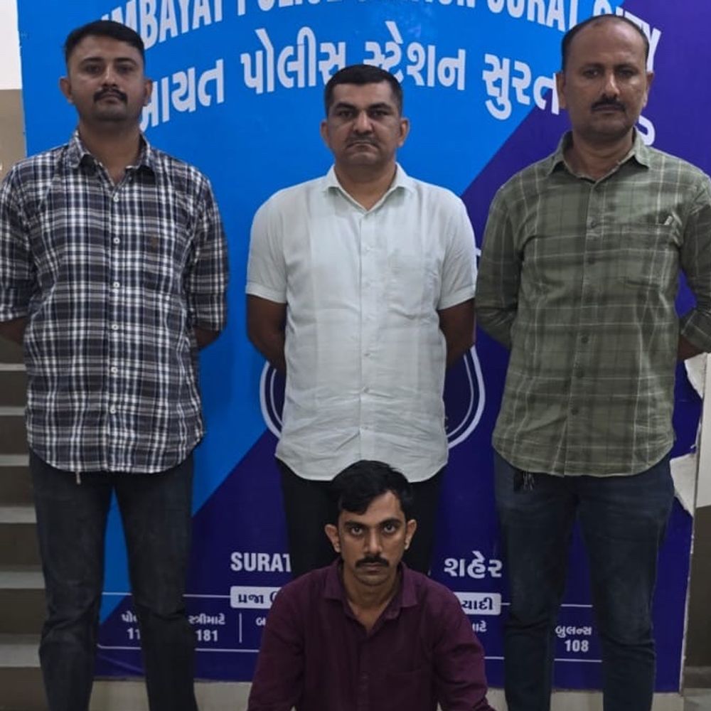 લિંબાયતમાં ભાઈએ ભાઈની હત્યા કરી:પત્ની સાથે આડાસંબંધની શંકામાં ચપ્પુના ઘા ઝીંકી પતાવી દીધો, આરોપીની ધરપકડ