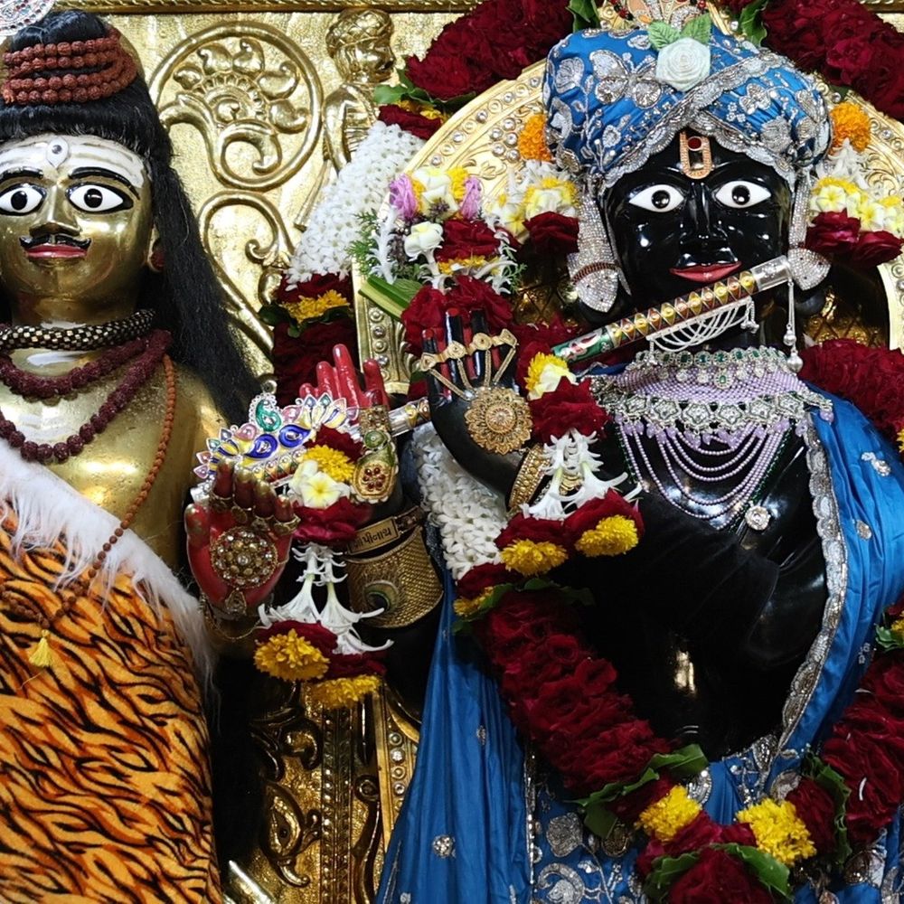 ગઢડા ગોપીનાથજી મંદિરે શિવ સ્વરૂપ શણગાર:શ્રાવણના પ્રથમ સોમવારે ભક્તોએ કર્યા દિવ્ય દર્શન