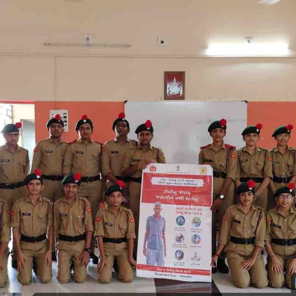 લાલપુરમાં ટીબી જાગૃતિ સેમિનાર યોજાયો:શ્રી વિદ્યાદીપ સંકુલના NSS વિદ્યાર્થીઓને ટીબી મુક્ત ભારત માટે પ્રેરિત કરાયા