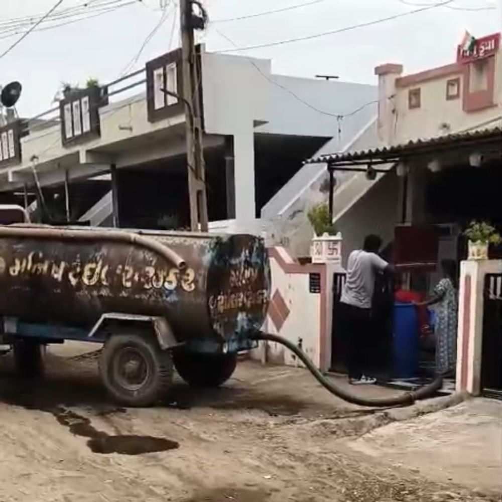 મોરબીના ઘુટું ગામમાં પાણીની તંગી