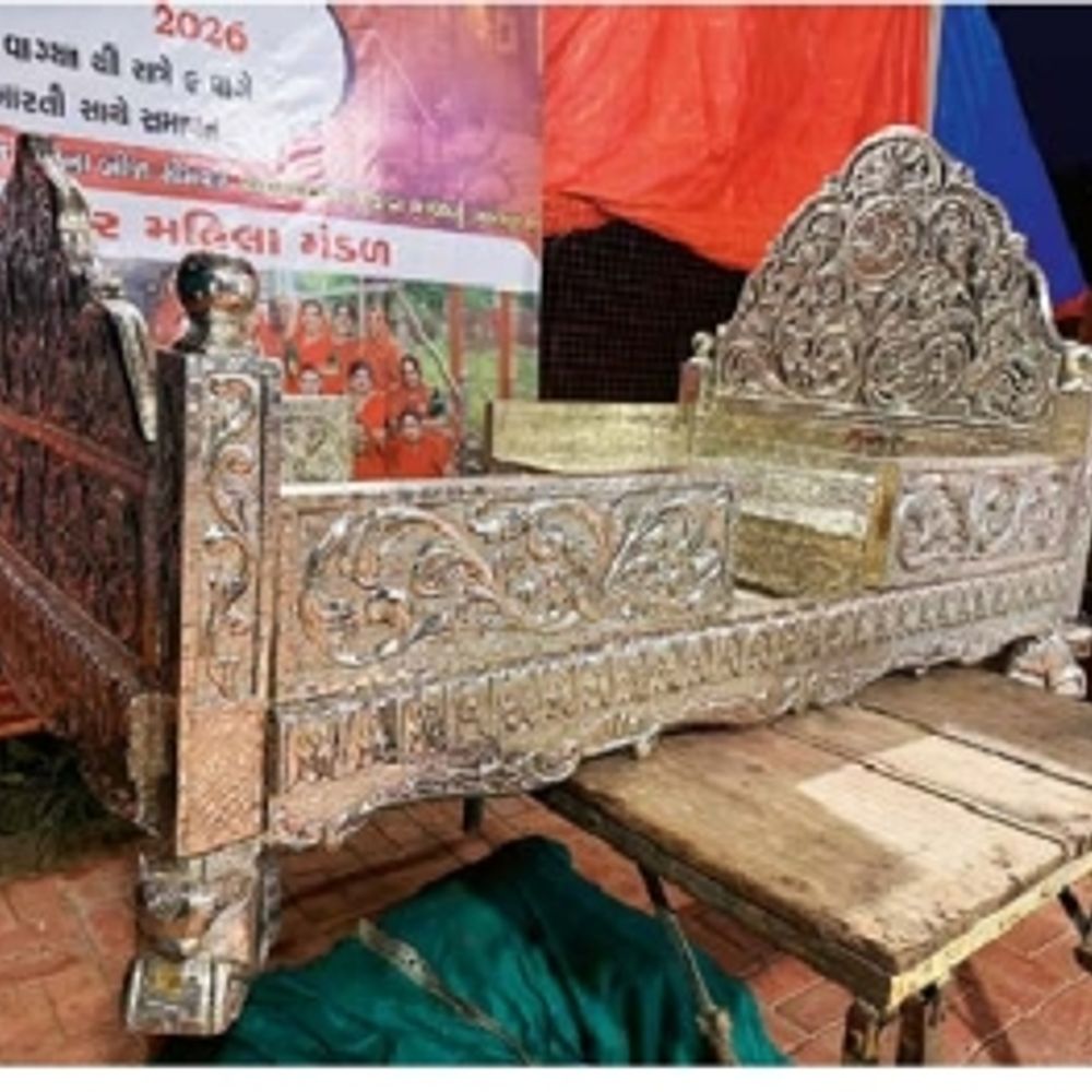 ઉજ્જૈનથી 17 કિલોની ‌‘ચંદ્રમૌલેશ્વર’ સ્વરૂપની મૂર્તિ લવાઈ, 2 મહિનામાં પાલખી તૈયાર કરાઈ
