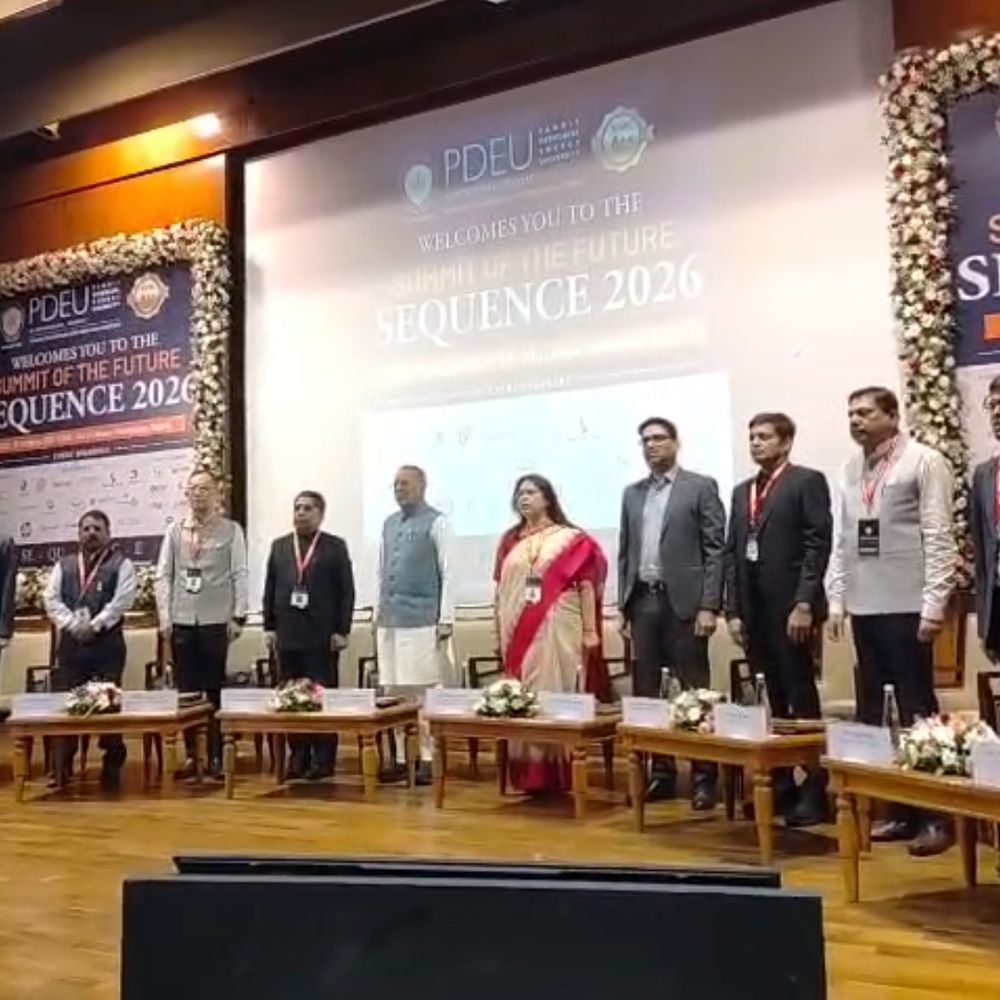 ગુજરાતમાં શરૂ થશે ‘ક્વાન્ટમ મિશન’!:PDEUની SEQUENCE-2026 સમિટમાં અર્જુન મોઢવાડિયાની મોટી જાહેરાત