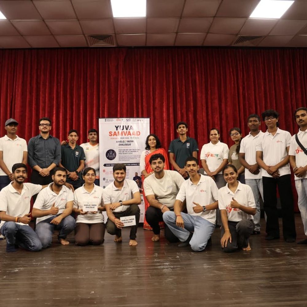 ધરમપુરમાં 800થી વધુ યુવાનો ‘ખેલો ઈન્ડિયા સંવાદ’માં જોડાયા:PM મોદીના સંબોધનથી ખેલાડીઓને પ્રેરણા મળી