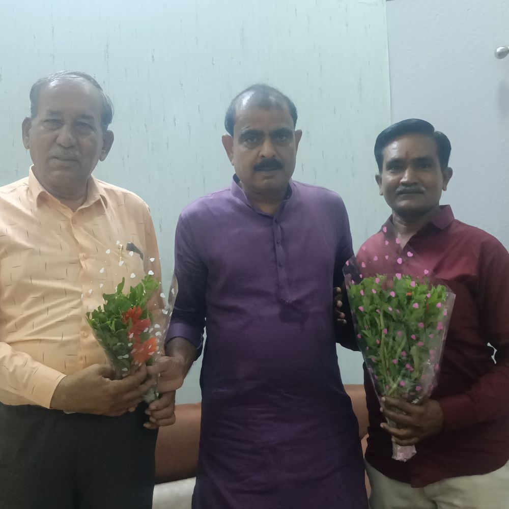 પાટણમાં ધારાસભ્ય ડૉ. કિરીટભાઈ પટેલનો જન્મદિવસ ઉજવાયો:રેસ્ટ હાઉસ ખાતે શુભેચ્છા કાર્યક્રમમાં અનેક મહાનુભાવો ઉપસ્થિત રહ્યા