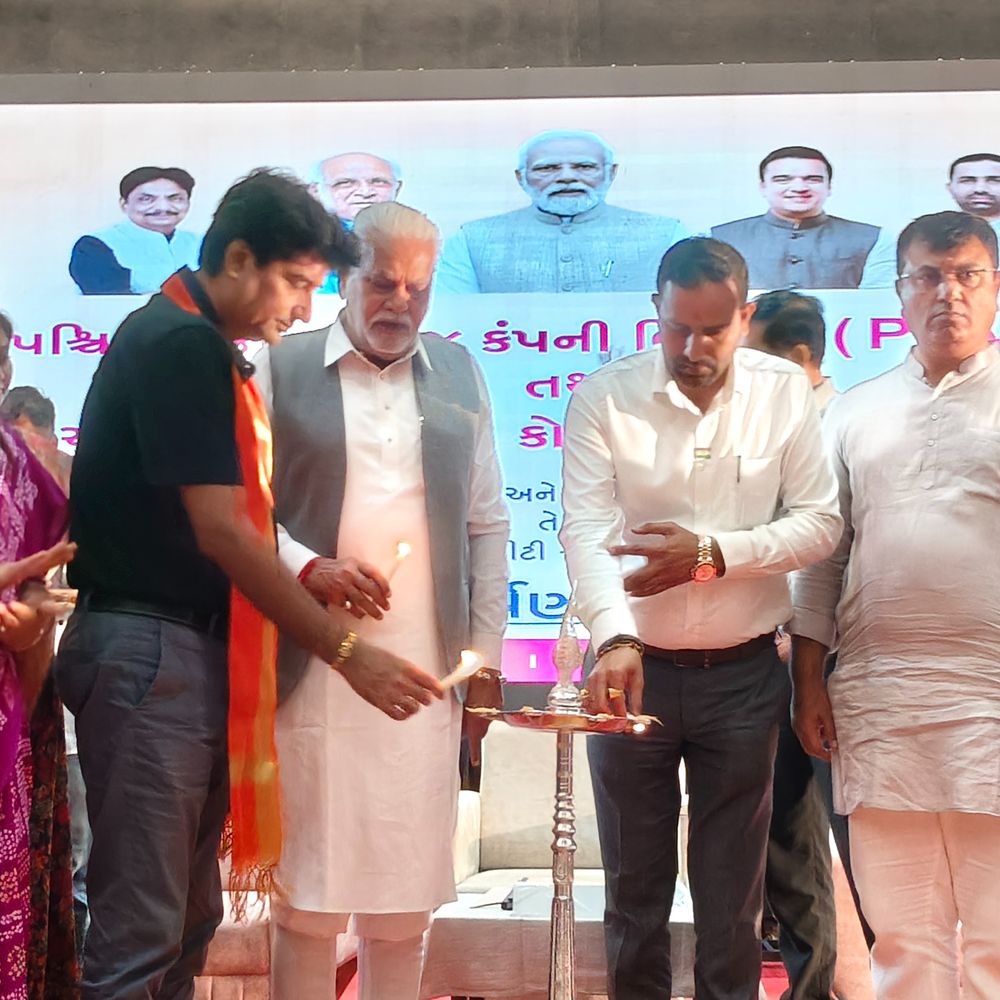 રાજકોટમાં PGVCLની 3 સબ ડિવિઝન કચેરીનું ઉર્જામંત્રીએ લોકાર્પણ કર્યું:બેડીનાકા, માધાપર, મોટામવાની નવી ઓફિસથી સવા લાખ ગ્રાહકોને ફાયદો : મંત્રી એક કલાક મોડા પહોંચતા પ્રેક્ષકો અકળાયા