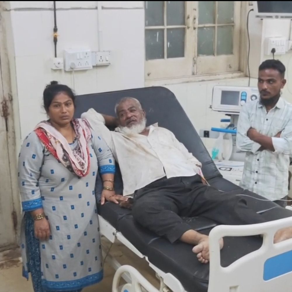 હુમલો:વિસાવાડા ગામે શરણાઈ વગાડવા ગયેલા વૃદ્ધનું અપહરણ કરી બે શખ્સોએ પથ્થર વડે હુમલો કર્યો