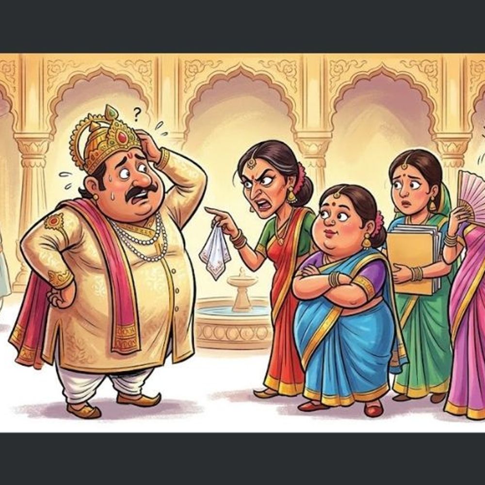 ચાર રાણીઓ: રાજાની વ્યવસ્થાશક્તિ અને સ્ત્રી સહનશક્તિનો વિચાર