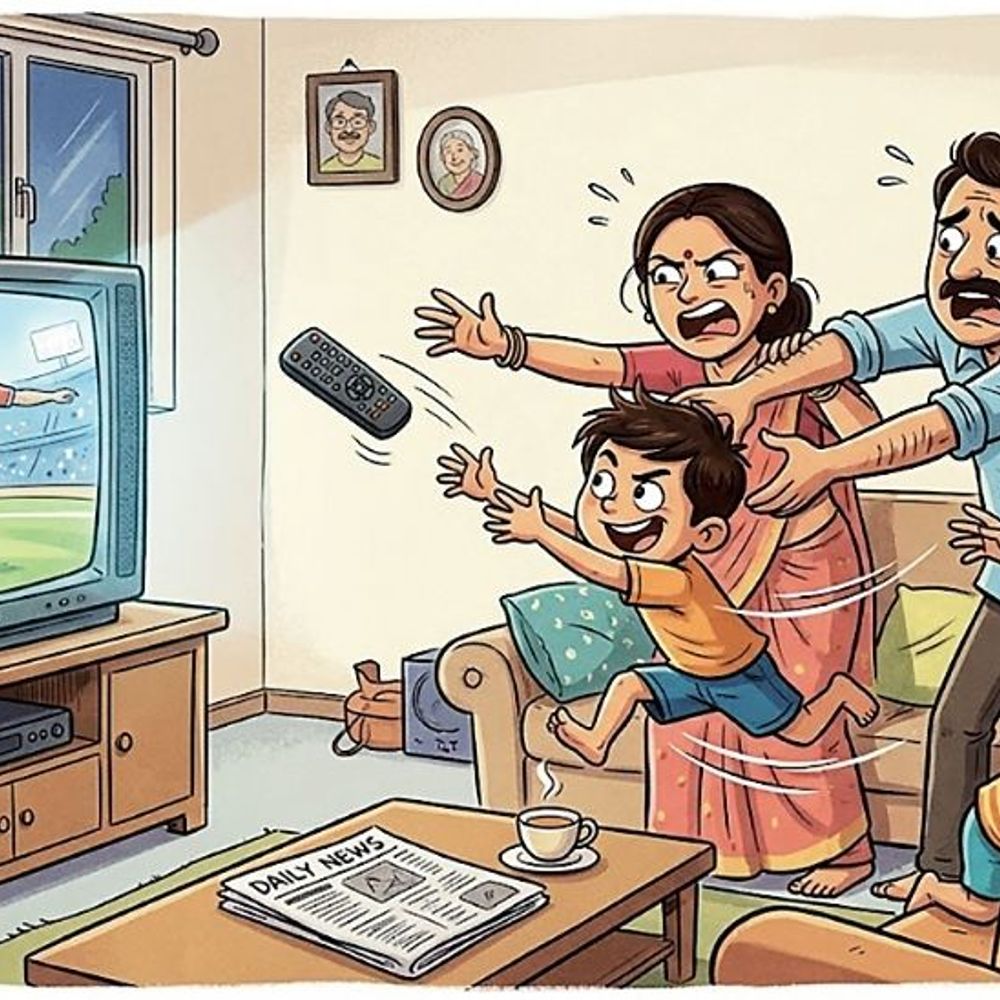 ગતકડું:જેની પાસે રિમોટ હોય એ રાજા