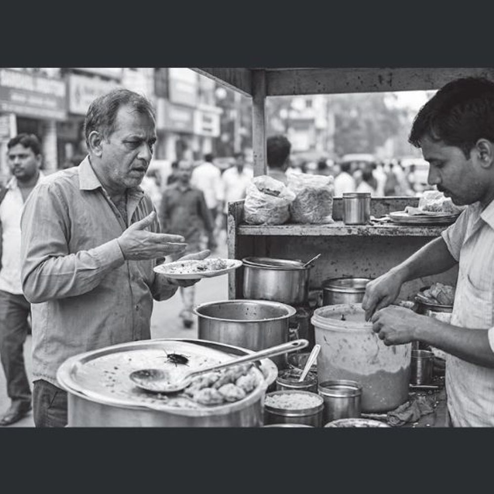 બ્લેક એન્ડ વ્હાઈટ:યથા ભોક્તા તથા ભોજયિતા!