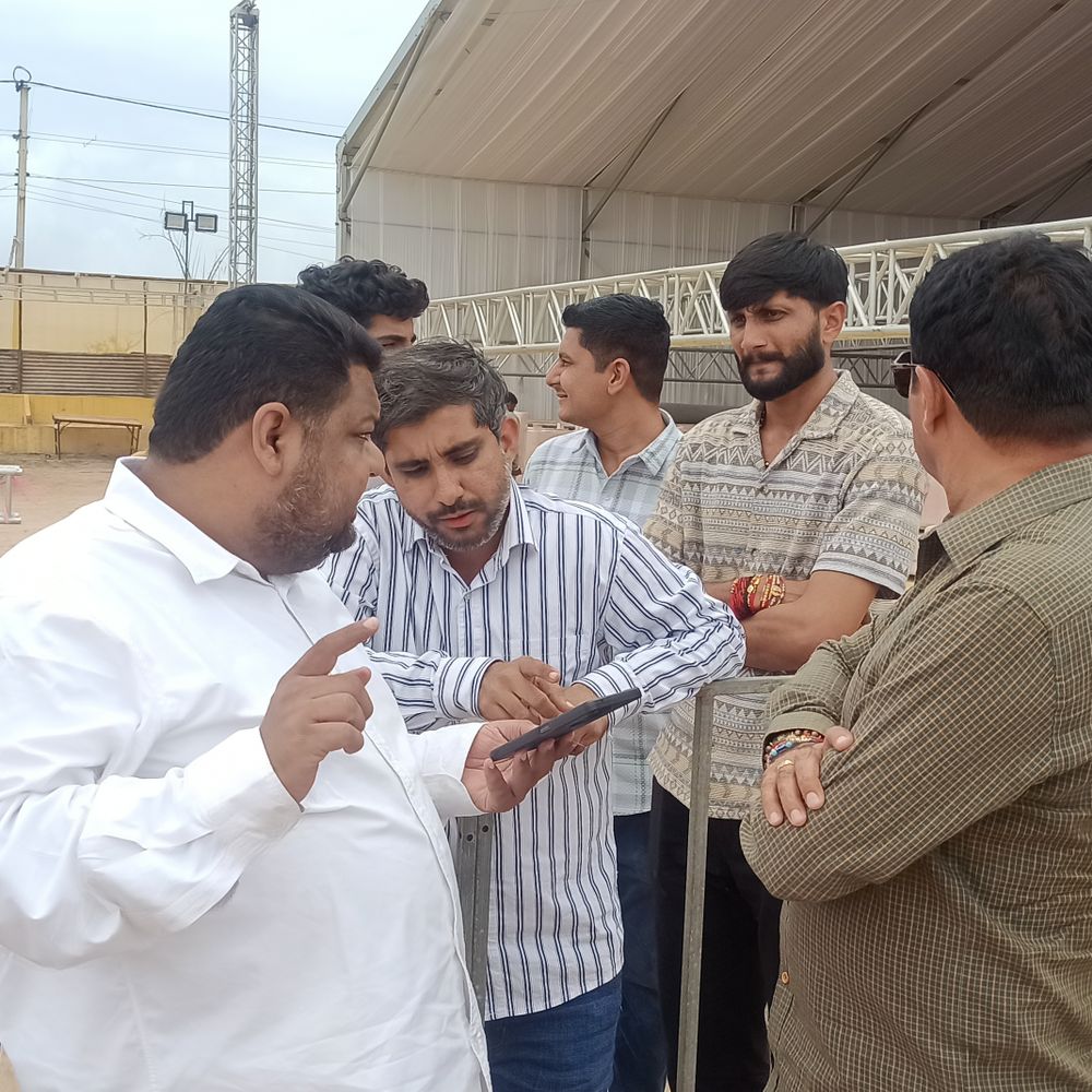 પોરબંદર લોકમેળા માટે મેયર અને સ્ટેન્ડિંગ કમિટી ચેરમેને લીધી ગ્રાઉન્ડ પર મુલાકાત