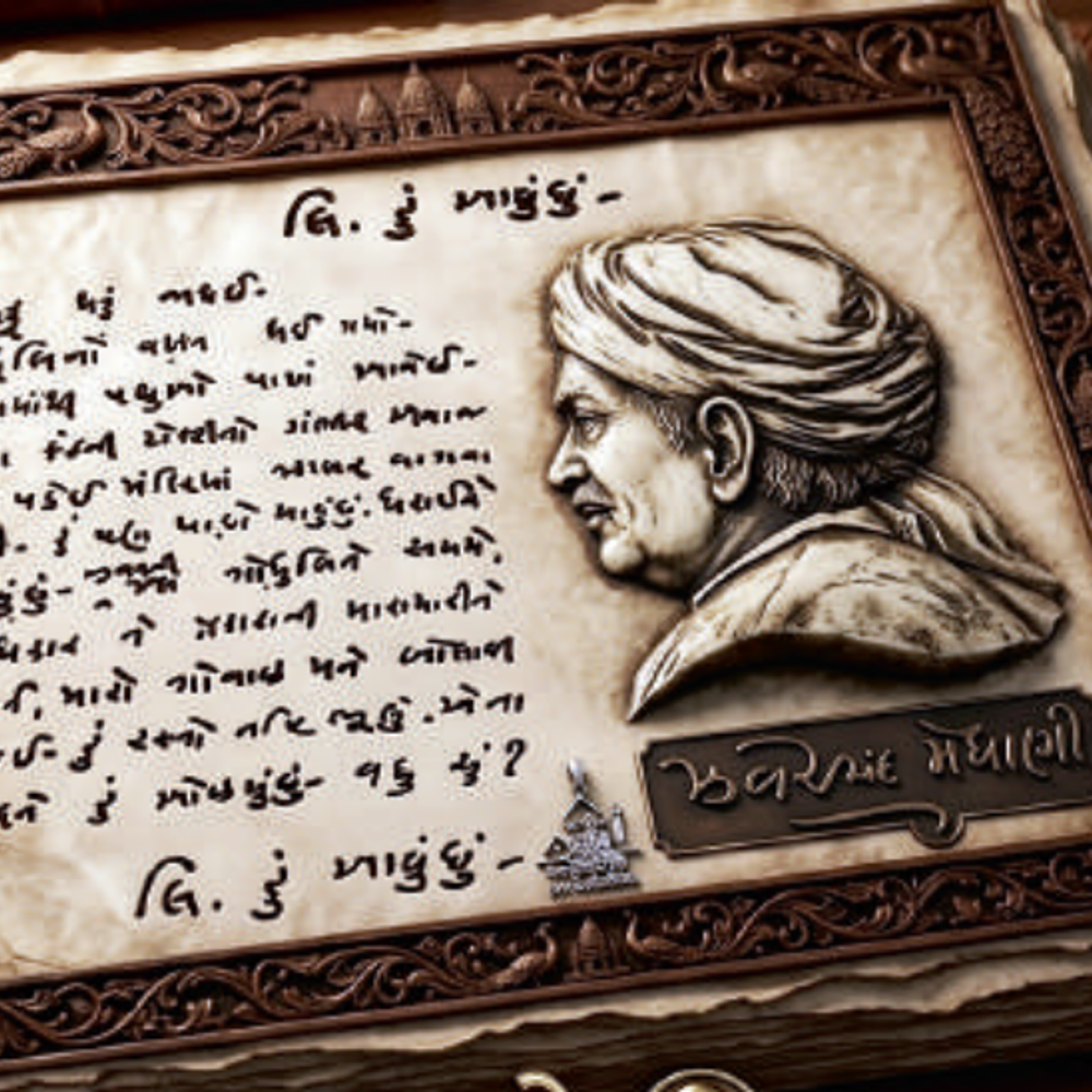 ઝવેરચંદ મેઘાણી: પત્રો દ્વારા જીવન, સાહિત્ય અને દેશભક્તિનું દર્શન