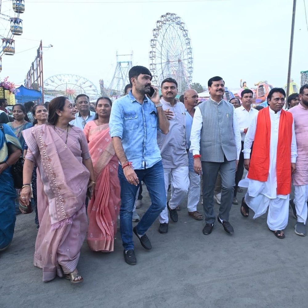 સુરેન્દ્રનગરમાં નાયબ મુખ્ય દંડકના હસ્તે વિરાસત લોકમેળાનો પ્રારંભ:ઉદ્ઘાટનમાં મુકુન્દરાય સ્વામીએ આશીર્વચન આપ્યા, મેળો 7 સપ્ટેમ્બર સુધી ચાલશે