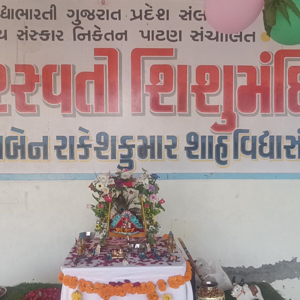 પાટણના શ્રી સરસ્વતી શિશુ મંદિરમાં કૃષ્ણ ઉત્સવ ઉજવાયો:બાળકોએ મટકી ફોડ અને રાસ-ગરબા સાથે જન્માષ્ટમી પર્વની ઉજવણી કરી