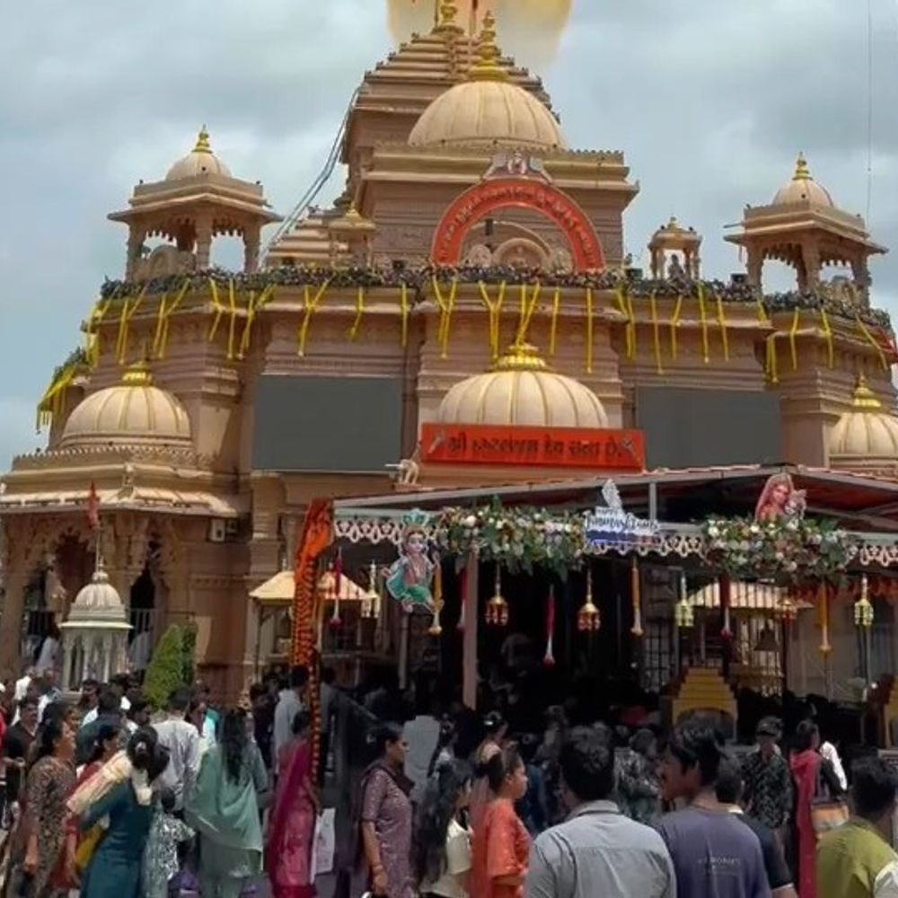 સાળંગપુરમાં જન્માષ્ટમીની ઉજવણી: મટકી ફોડ અને રાસ-ગરબાનું આયોજન:કષ્ટભંજન હનુમાનજી મંદિર ખાતે આવતીકાલે મોટી સંખ્યામાં ભક્તો જોડાશે