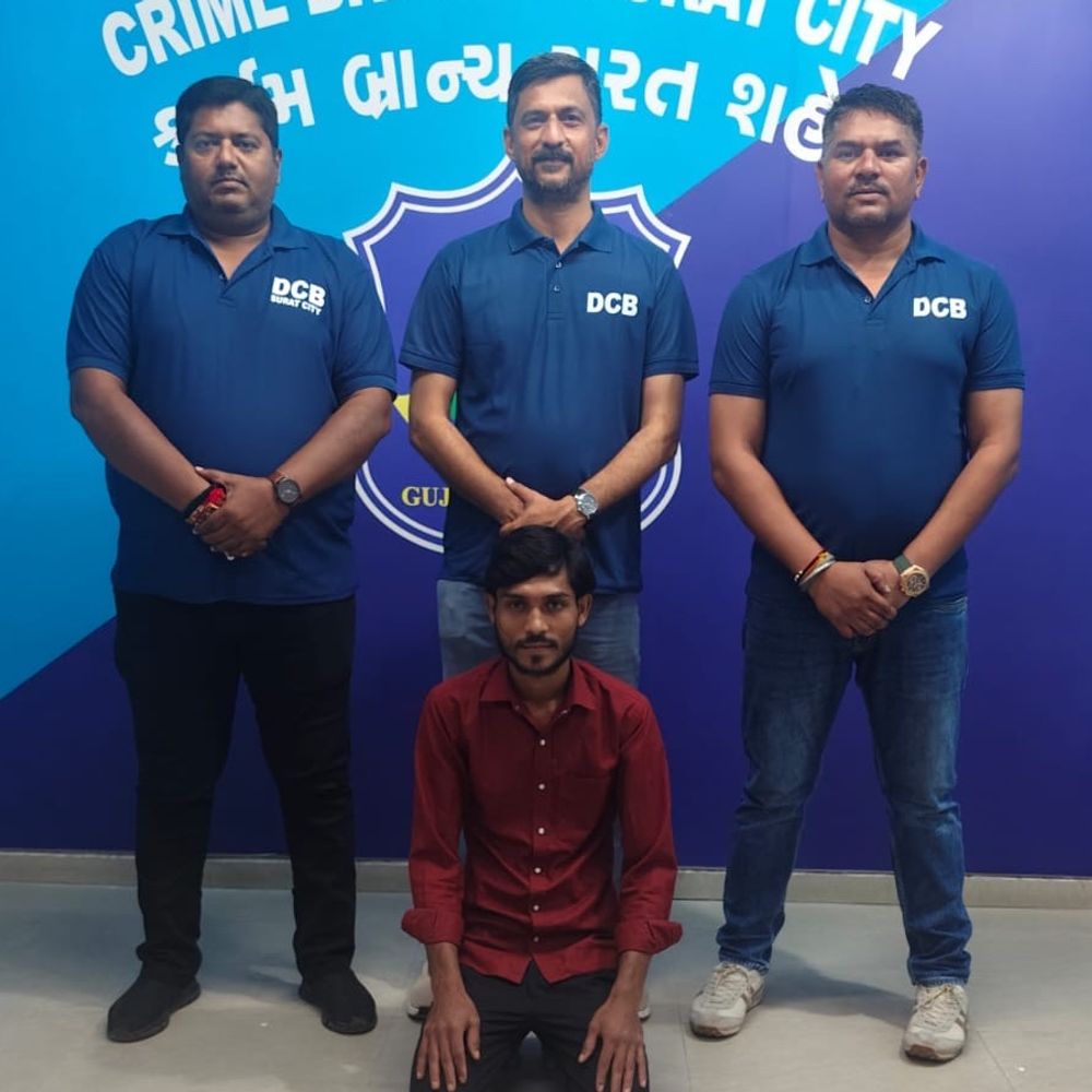 સારોલી અપહરણ-પોક્સો કેસનો વોન્ટેડ આરોપી પુણેથી ઝડપાયો:25 વર્ષના સલમાનઅલીનું 15 વર્ષની સગીરા પર દુષ્કર્મ, પોલીસથી બચવા મહારાષ્ટ્રમાં છૂપાયો હતો