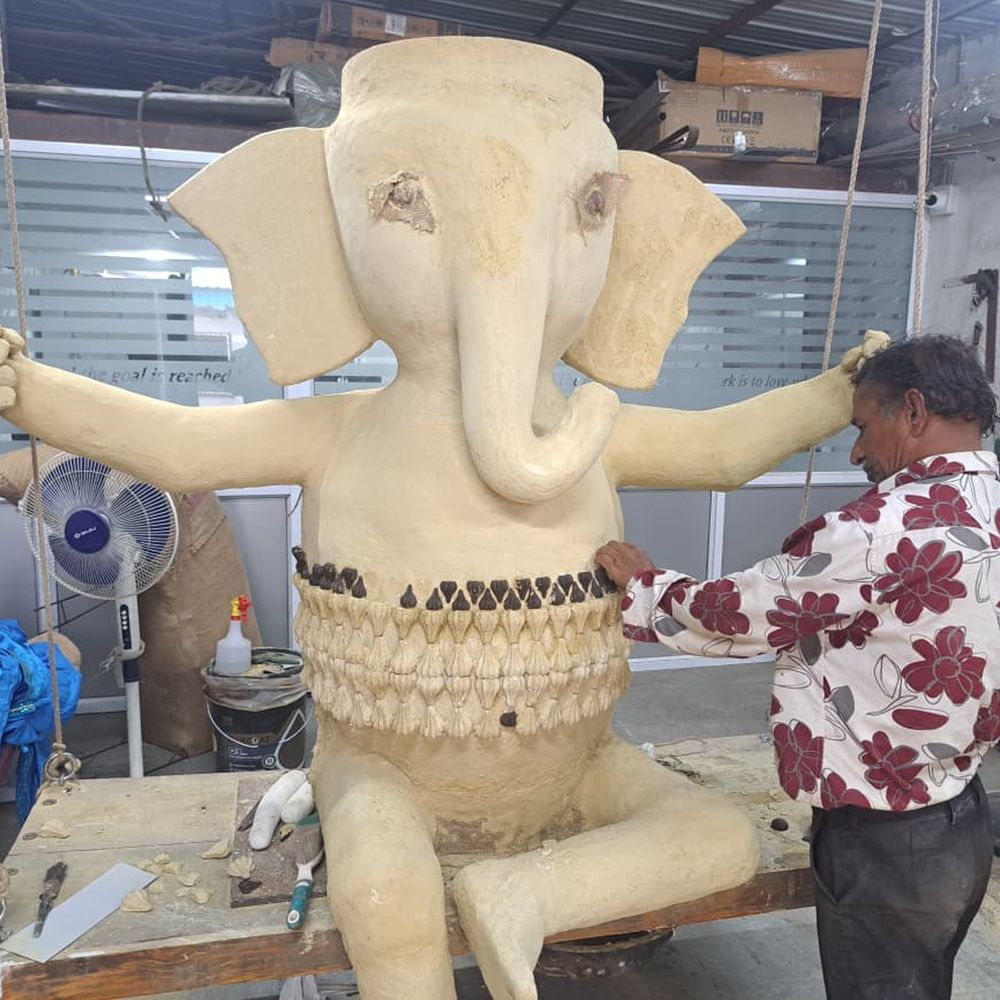 જામનગરમાં અનોખા ગણપતિ