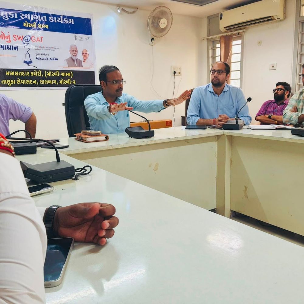 મોરબી નેશનલ હાઇવે બાયપાસમાં ખેડૂતોની વળતર બેઠક નિષ્ફળ:જમીન સંપાદનના પ્રશ્નોનું નિરાકરણ ન આવતા ખેડૂતોમાં રોષ, આંદોલનની ચીમકી