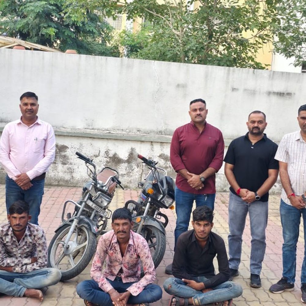 બોટાદ LCB એ સ્વામિનારાયણ મંદિર ચોરીના 3 આરોપી ઝડપ્યા:તપાસમાં 14થી વધુ ચોરીના ગુના સામે આવ્યા, 44,600નો મુદ્દામાલ જપ્ત