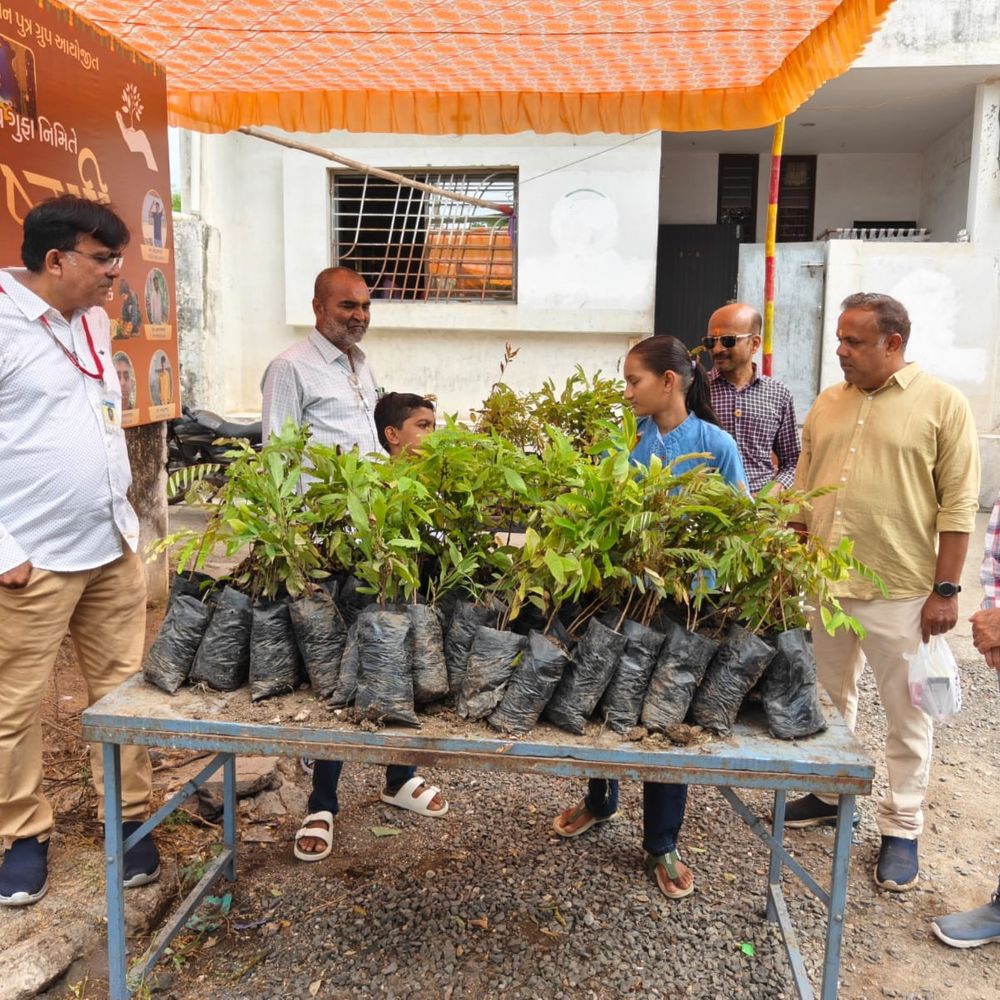 ડારી ગામે સફાઈ, કેચ ધ રેઈન, વૃક્ષારોપણનો ત્રિવિધ કાર્યક્રમ:આવતીકાલે બપોરે 12 વાગ્યે, શાળા-કોલેજના વિદ્યાર્થીઓ, સંસ્થાઓ અને નાગરિકો જોડાશે