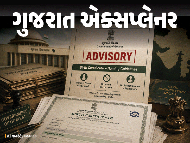 ગુજરાત સરકારનો પિતાનું નામ ફરજિયાત નહીં રાખવાનો નિર્ણય